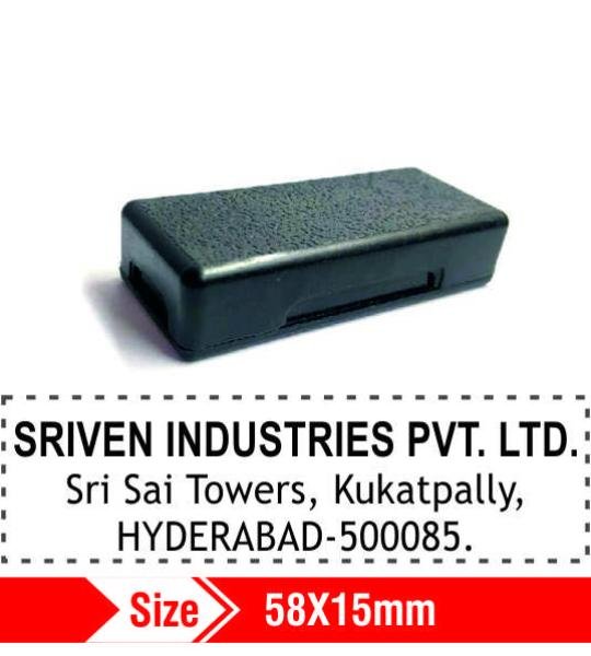 Dura Pocket Stamps 58x15mm 3