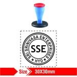 Nylon Rubber Stamp 30x30mm