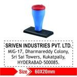 Nylon Rubber Stamp 60x20mm