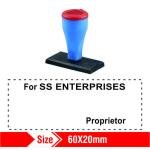 Nylon Rubber Stamp 60x20mm