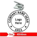 Smart Embosing/Common Seal 40x40mm 7